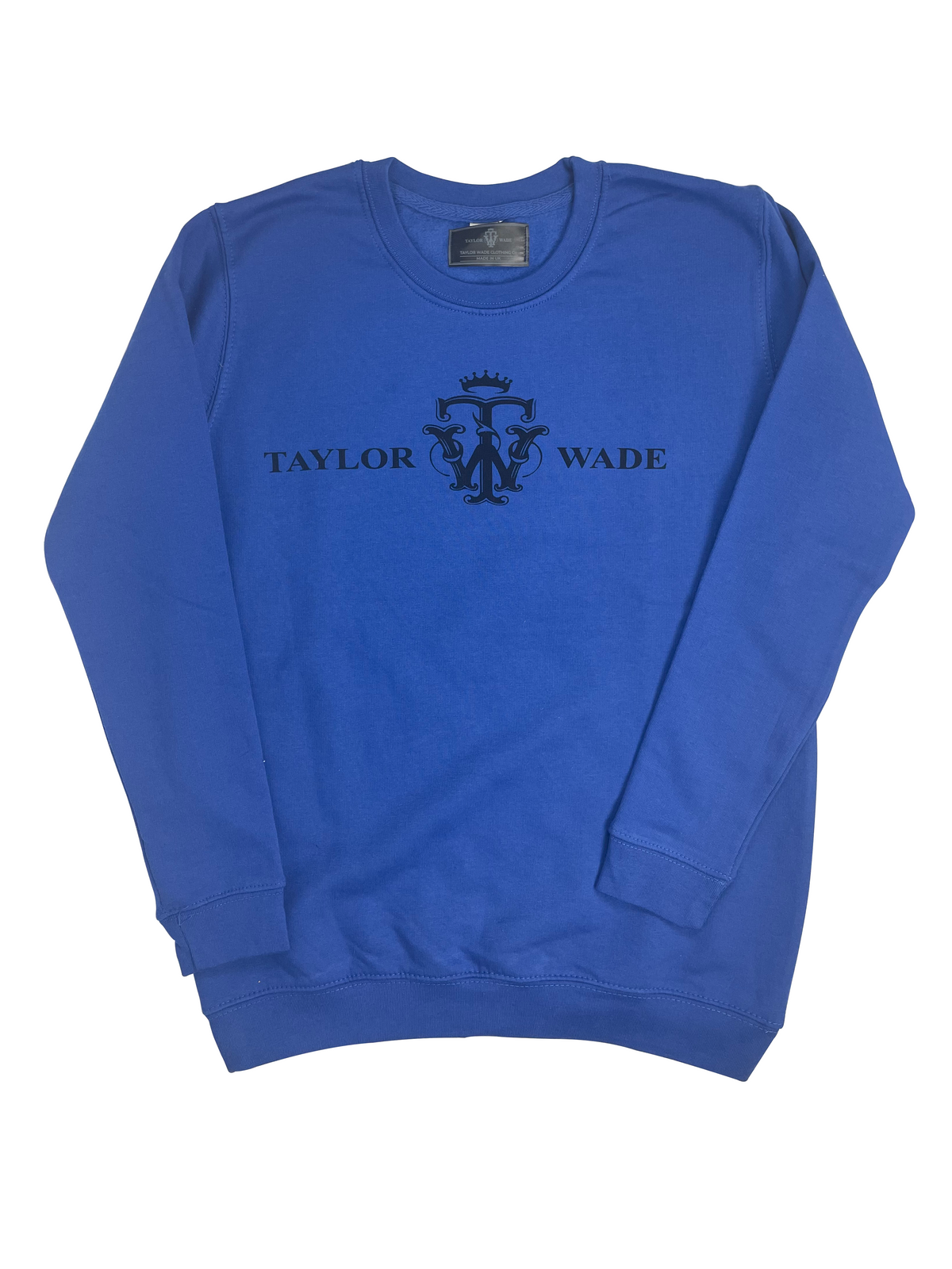 Taylor Wade Boys’ Sweatshirt – Black Edition Logo