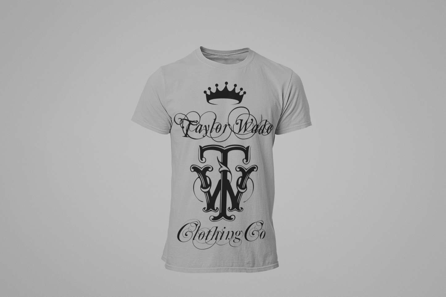 Mens Taylor Wade Grey Ornamental print T-shirts