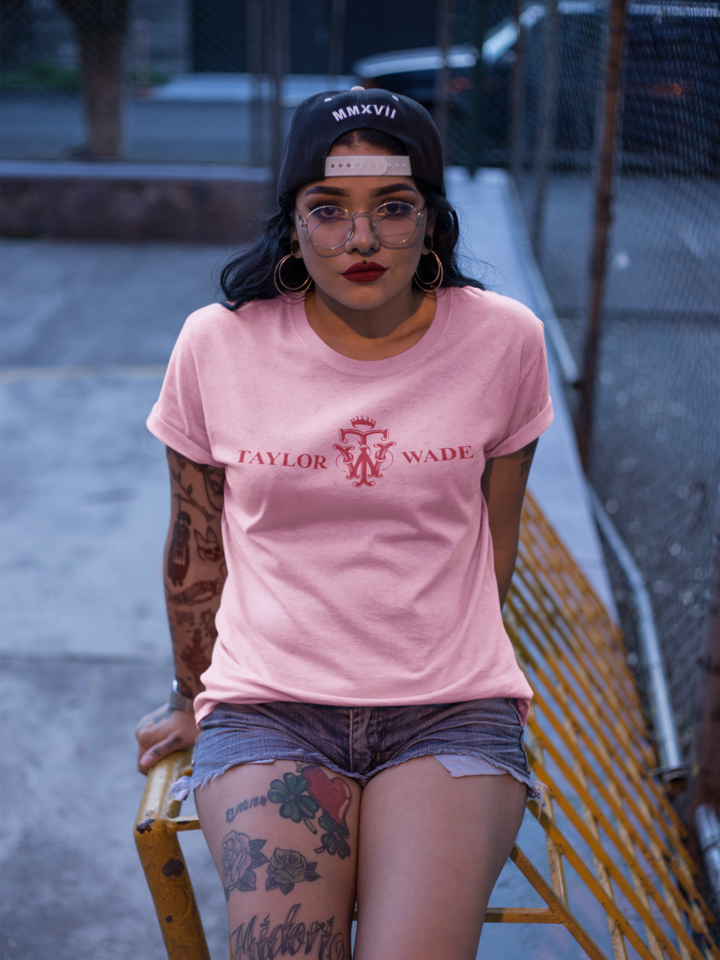 Womens pink T-shirt
