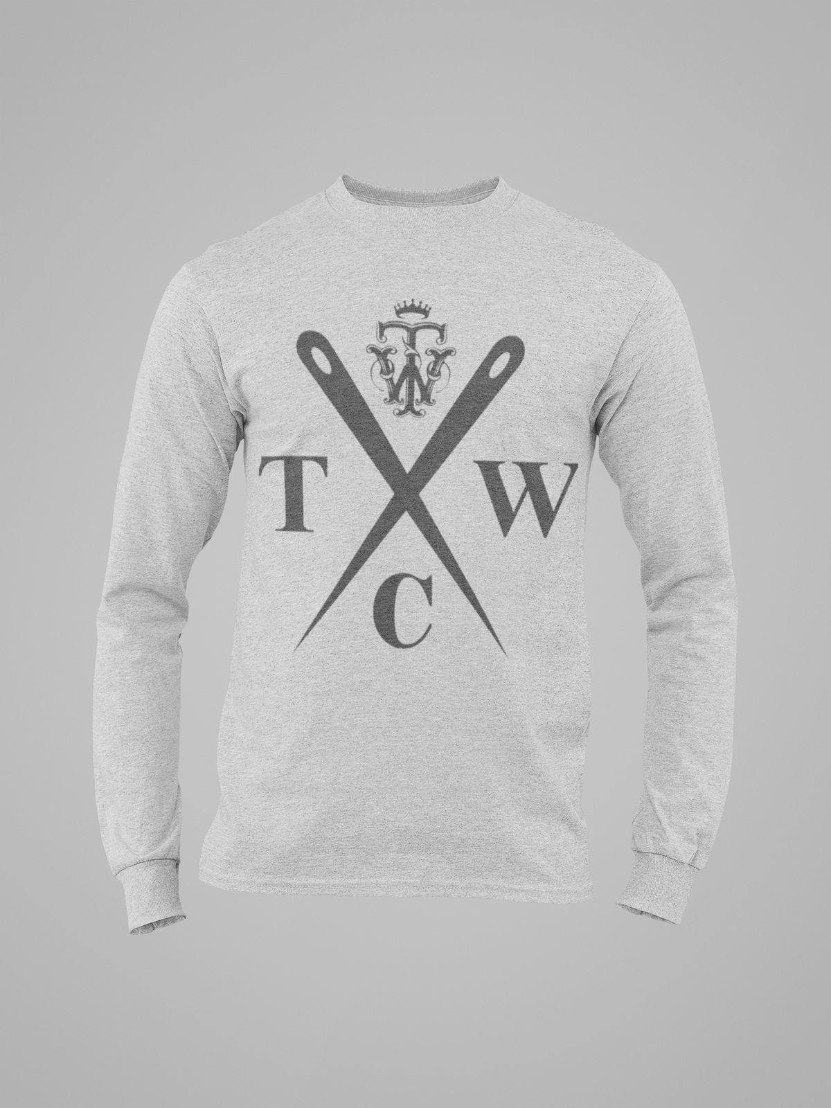 TAYLOR WADE BOYS GREY NEEDLES SWEATSHIRT