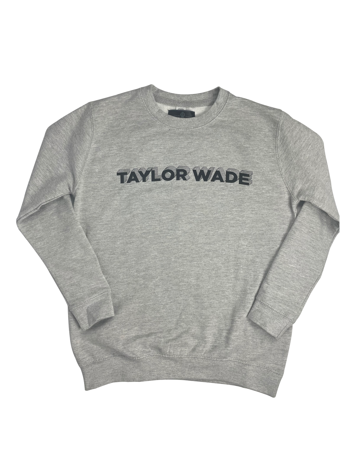 Boys shadow print Grey sweatshirt