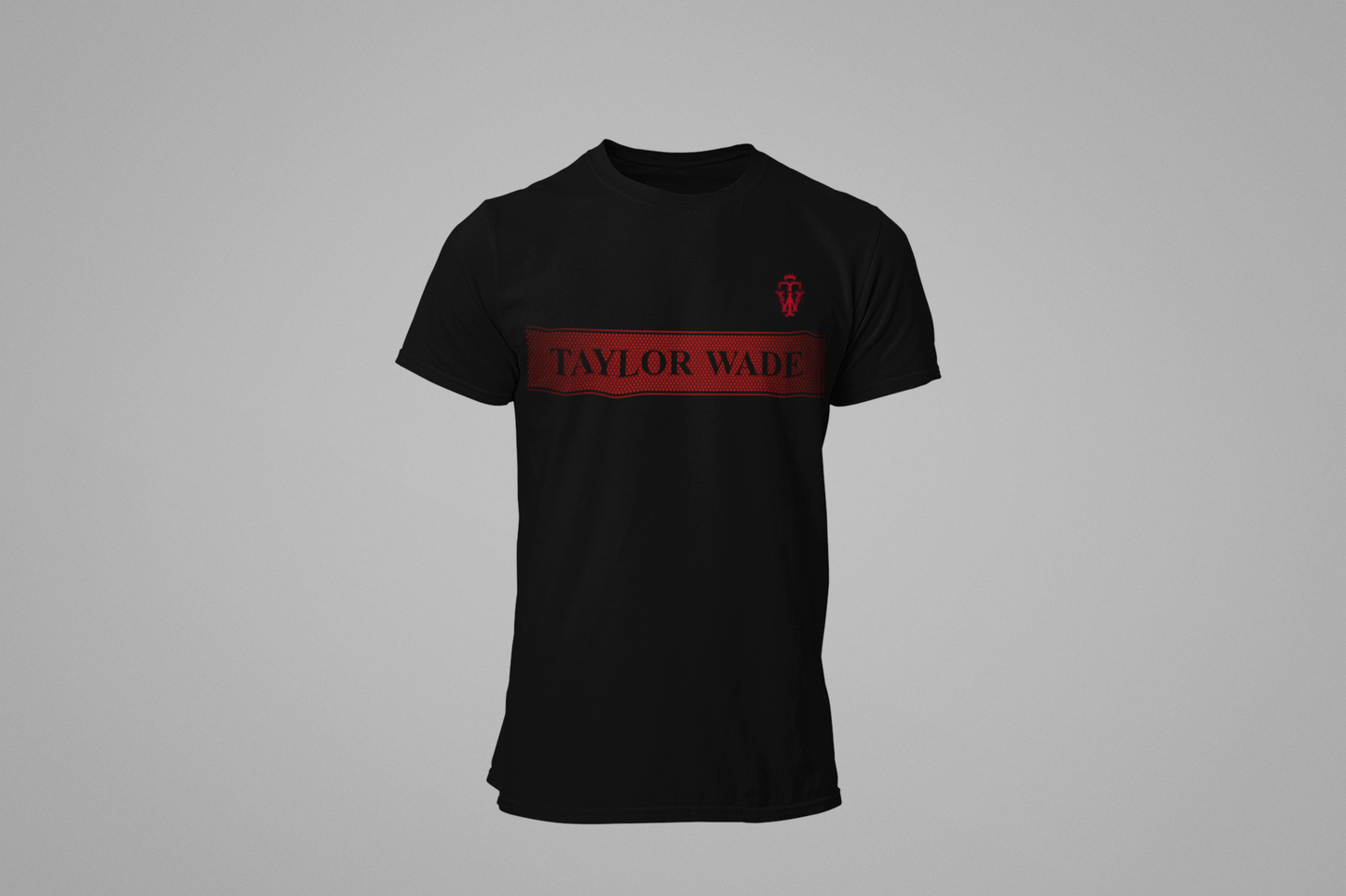 Men’s Black/Red Honeycomb T-Shirt
