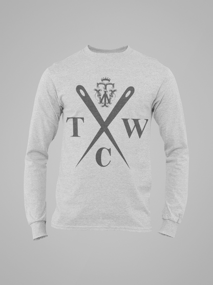 TAYLOR WADE BOYS GREY NEEDLES SWEATSHIRT