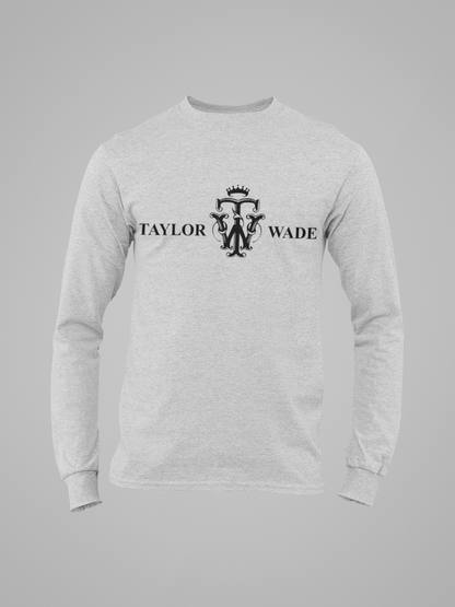 BOYS GREY TAYLOR WADE LOGO SWEATSHIRT