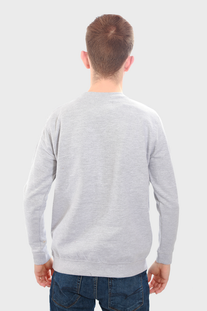 Boys shadow print Grey sweatshirt