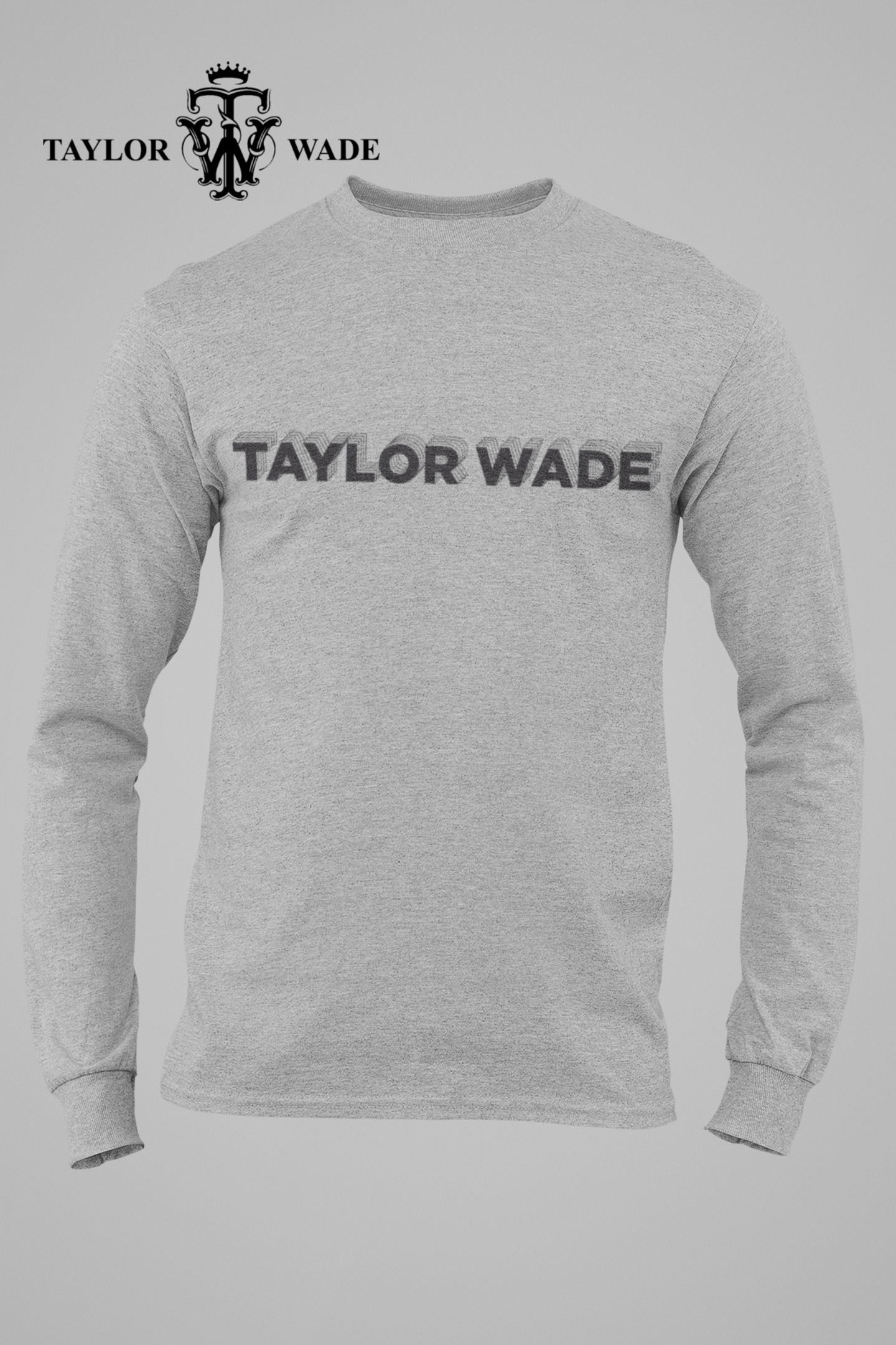 Boys shadow print Grey sweatshirt